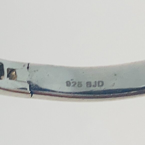 Beautiful Vintage Ornate Sterling Silver Panel Bracelet – Stamped 925 SJD - Picture 11 of 12